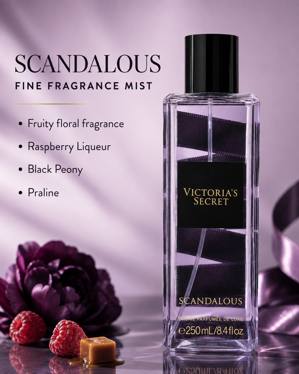Victoria’s Secret Scandalous Fine Fragrance Mist, 8.4 fl oz
