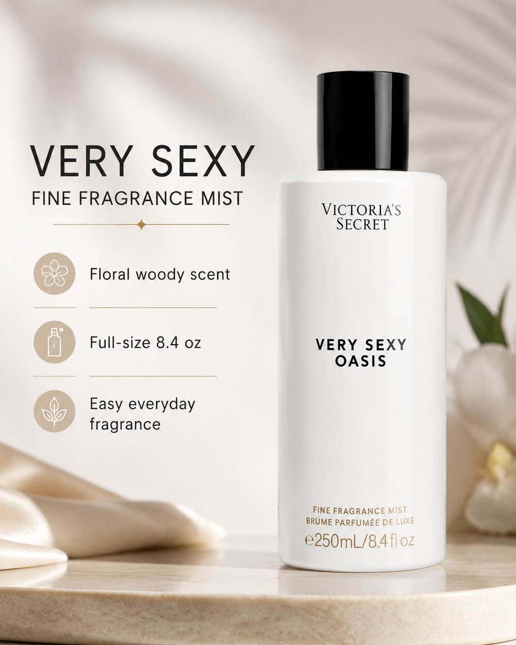 Victoria’s Secret Very Sexy Fine Fragrance Mist 8.4 oz