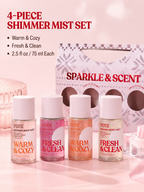 Victoria’s Secret PINK Coco Kit Hydration Trio Body Care Gift Set 4-Piece Mini Set