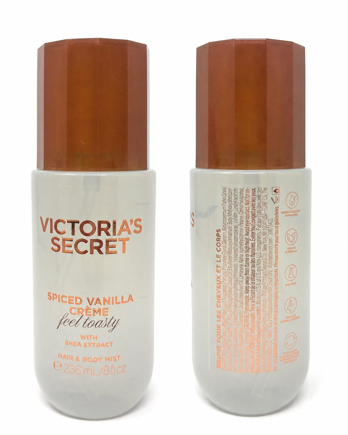 Victoria’s Secret Spiced Vanilla Crème Hair & Body Mist – 8 fl oz