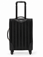 Victoria’s Secret The 72-Hour Carry-On Rolling Suitcase, Black Logo Jacquard Stripe