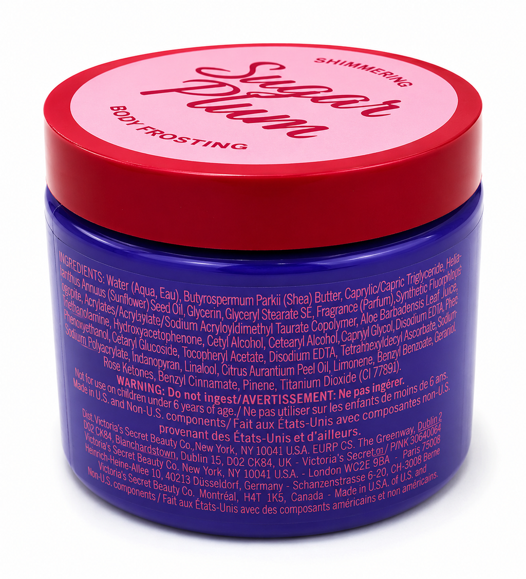 Victoria’s Secret PINK Sugar Plum Shimmering Body Frosting 6 oz