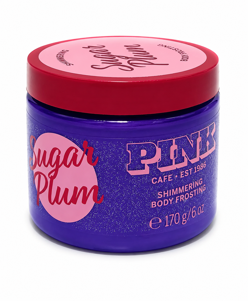 Victoria’s Secret PINK Sugar Plum Shimmering Body Frosting 6 oz