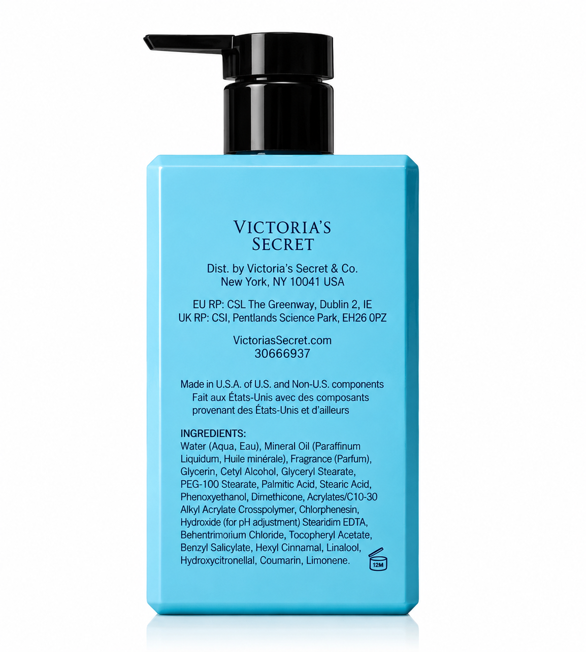 Victoria’s Secret Bombshell Santorini Fine Fragrance Lotion & Eau de Parfum Travel Spray Set, 250 ml + 7 ml