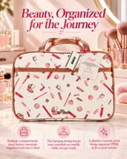 PINK Victoria’s Secret Travel Toiletry Bag, Cosmetic Print