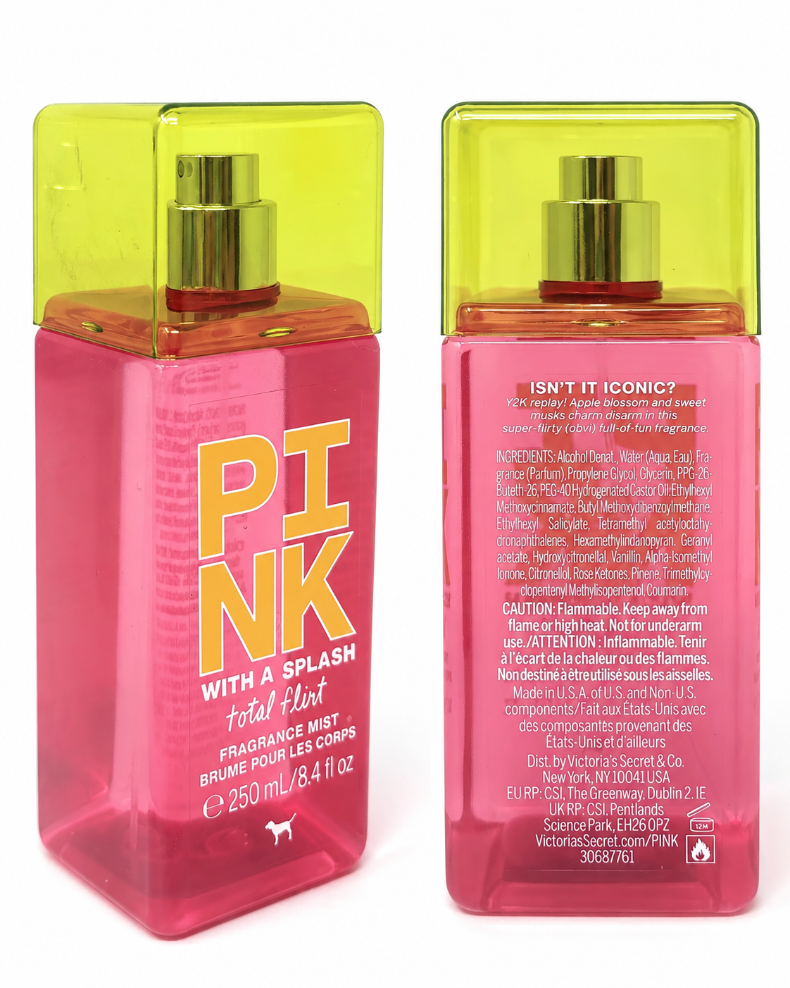 Victoria's Secret PINK Total Flirt Fragrance Mist 8.4 fl oz