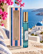 Victoria's Secret Bombshell Santorini Eau de Parfum Travel Spray, Fresh Vanilla, 0.23 fl oz