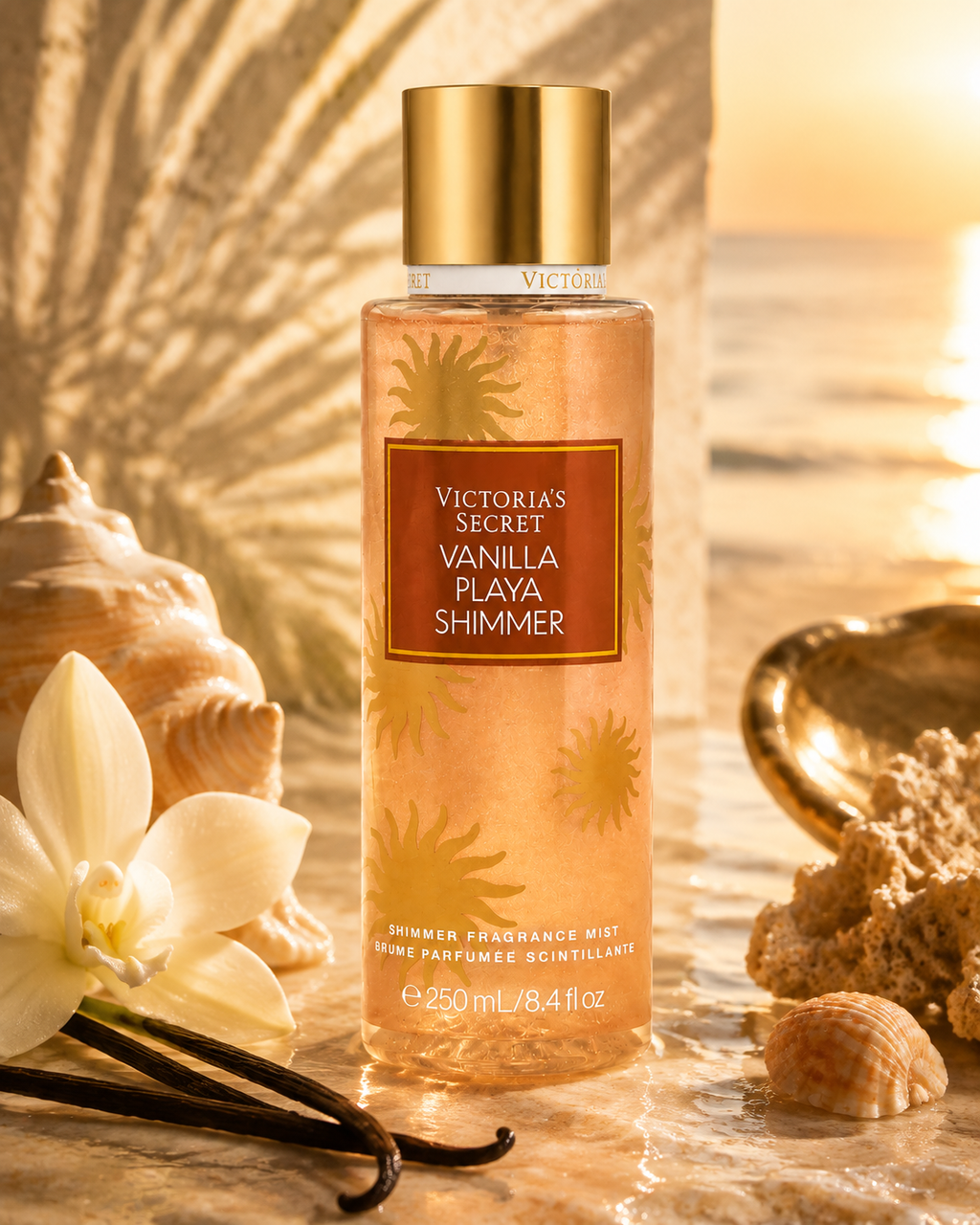 Victoria’s Secret Vanilla Playa Shimmer Fragrance Mist 250 mL / 8.4 fl oz