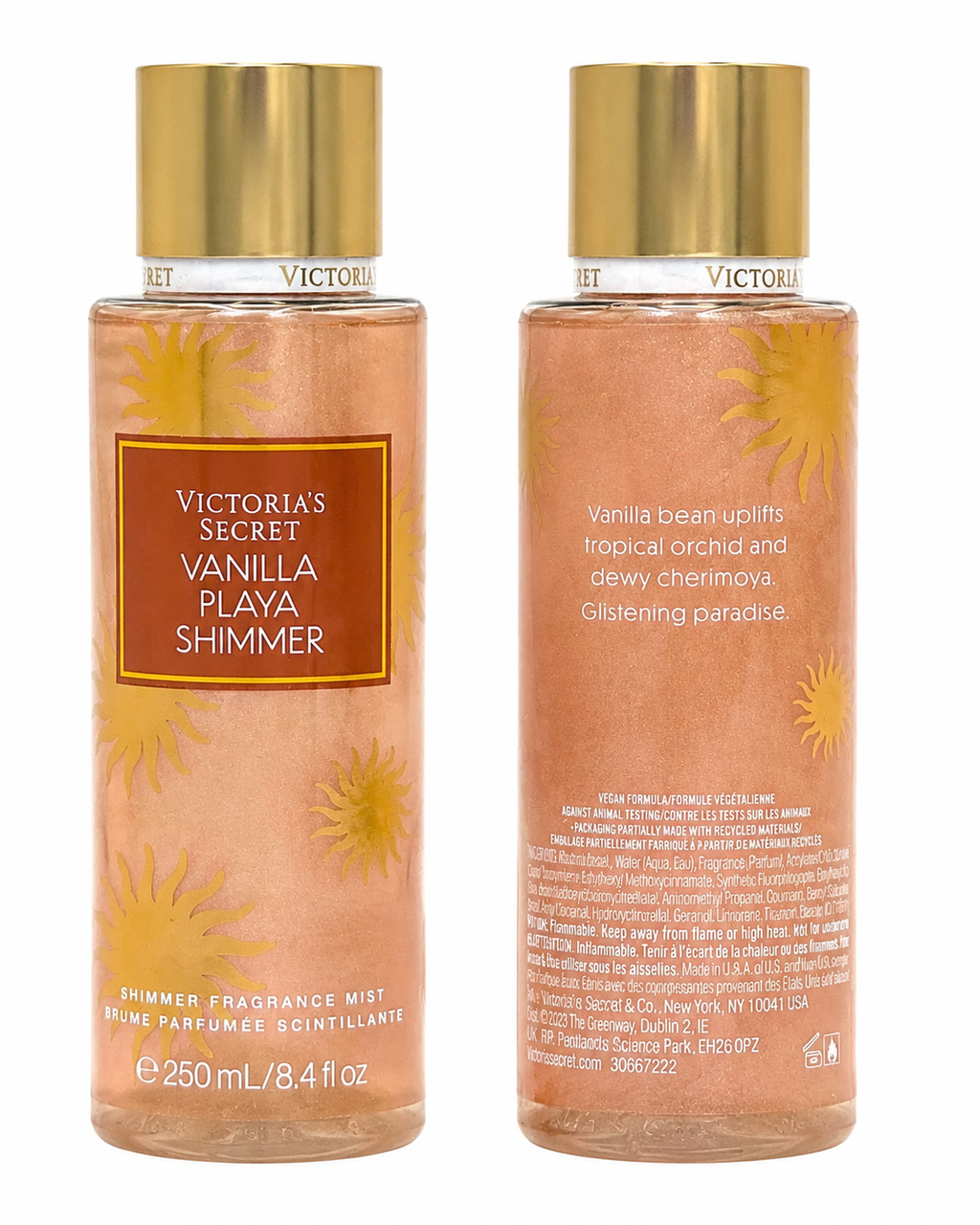 Victoria’s Secret Vanilla Playa Shimmer Fragrance Mist 250 mL / 8.4 fl oz