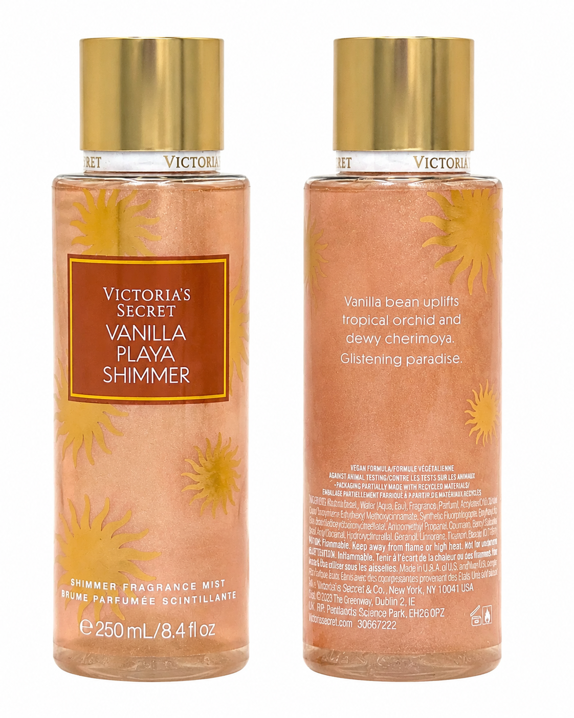 Victoria’s Secret Vanilla Playa Shimmer Fragrance Mist 250 mL / 8.4 fl oz