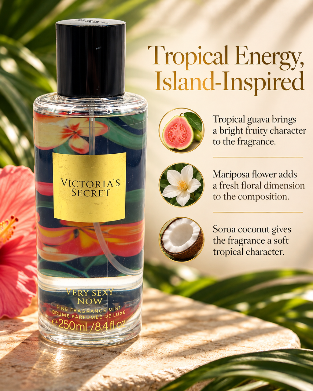 Victoria’s Secret Very Sexy Now Fragrance Mist for Women – 8.4 fl oz