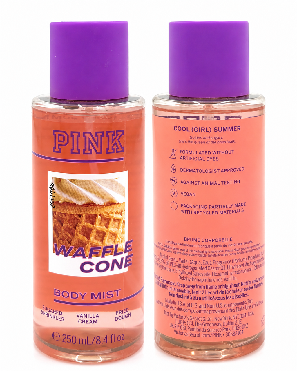 Victoria's Secret PINK Waffle Cone Body Mist 8.4 fl oz