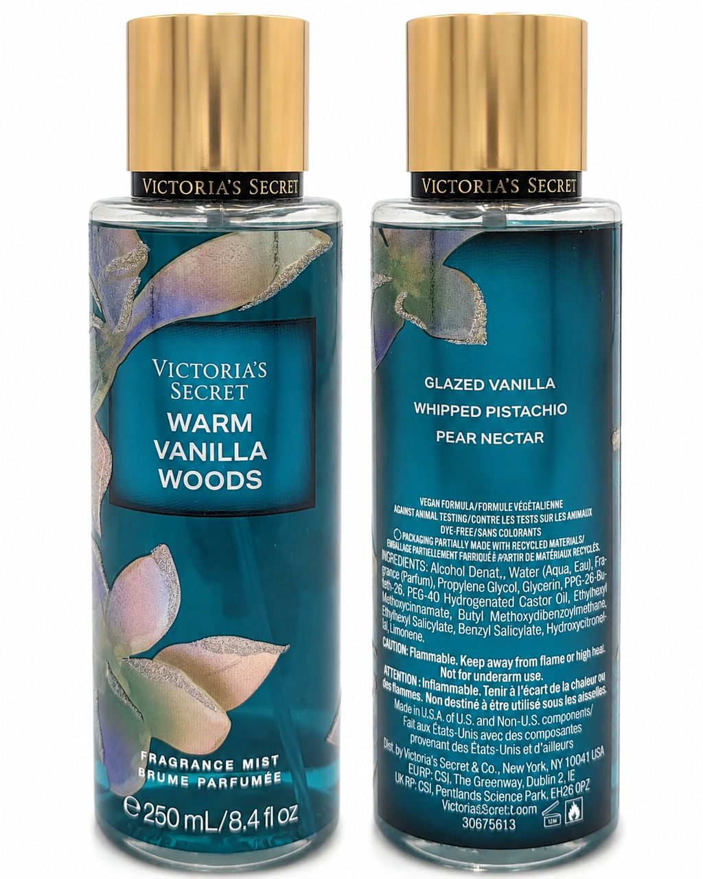 Victoria's Secret Warm Vanilla Woods Fragrance Mist 8.4 fl oz