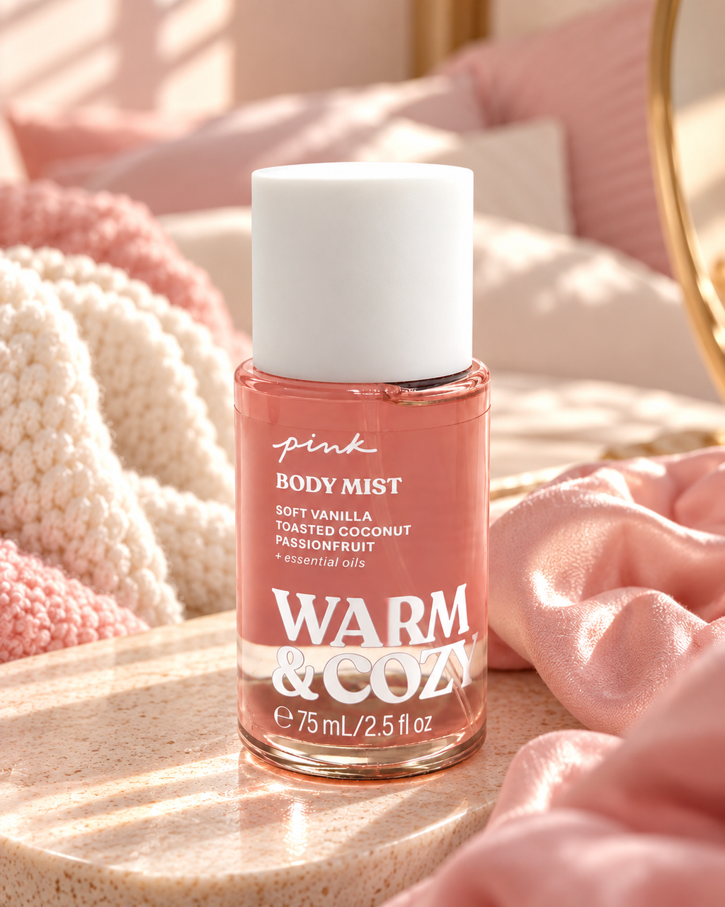 Victoria's Secret PINK Warm & Cozy Body Mist, 2.5 fl oz
