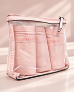 Victoria’s Secret 4-Piece Delicates Wash Bag Set, Pink