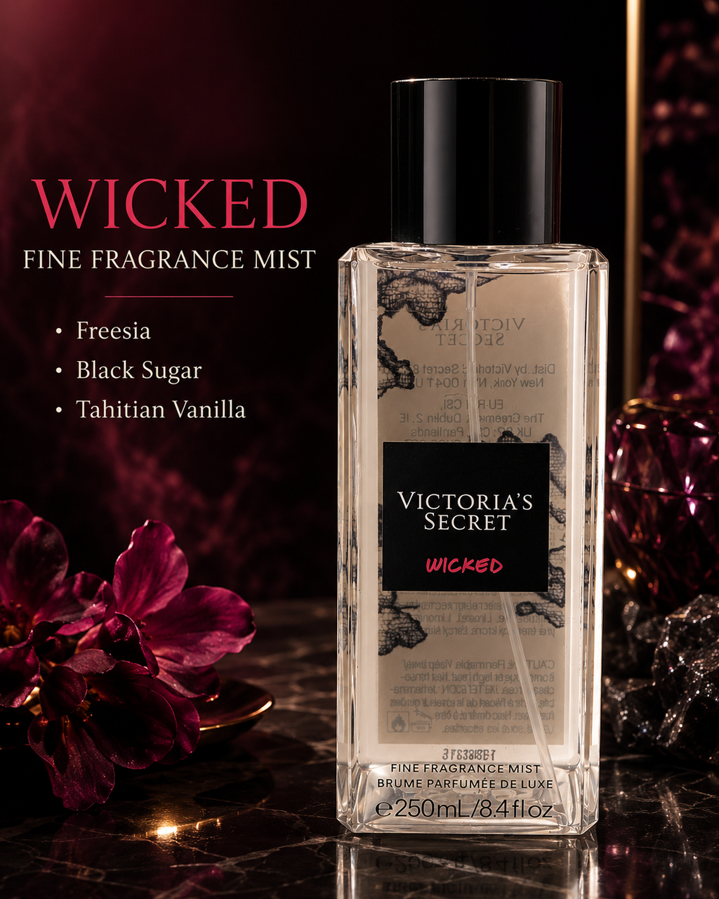Victoria’s Secret Wicked Fine Fragrance Mist 8.4 oz (250 mL)