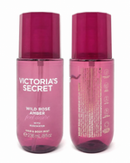 Victoria’s Secret Wild Rose Amber Hair & Body Mist with Rosewater, 8 fl oz
