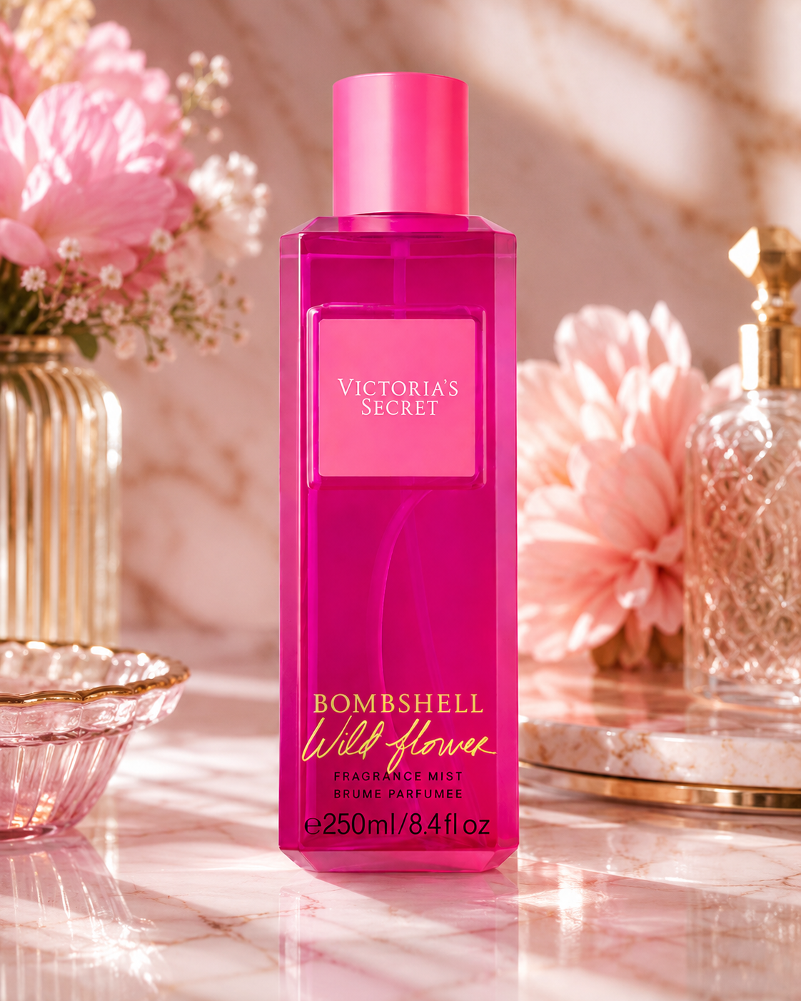 Victoria’s Secret Bombshell Wild Flower Fragrance Mist, 8.4 oz
