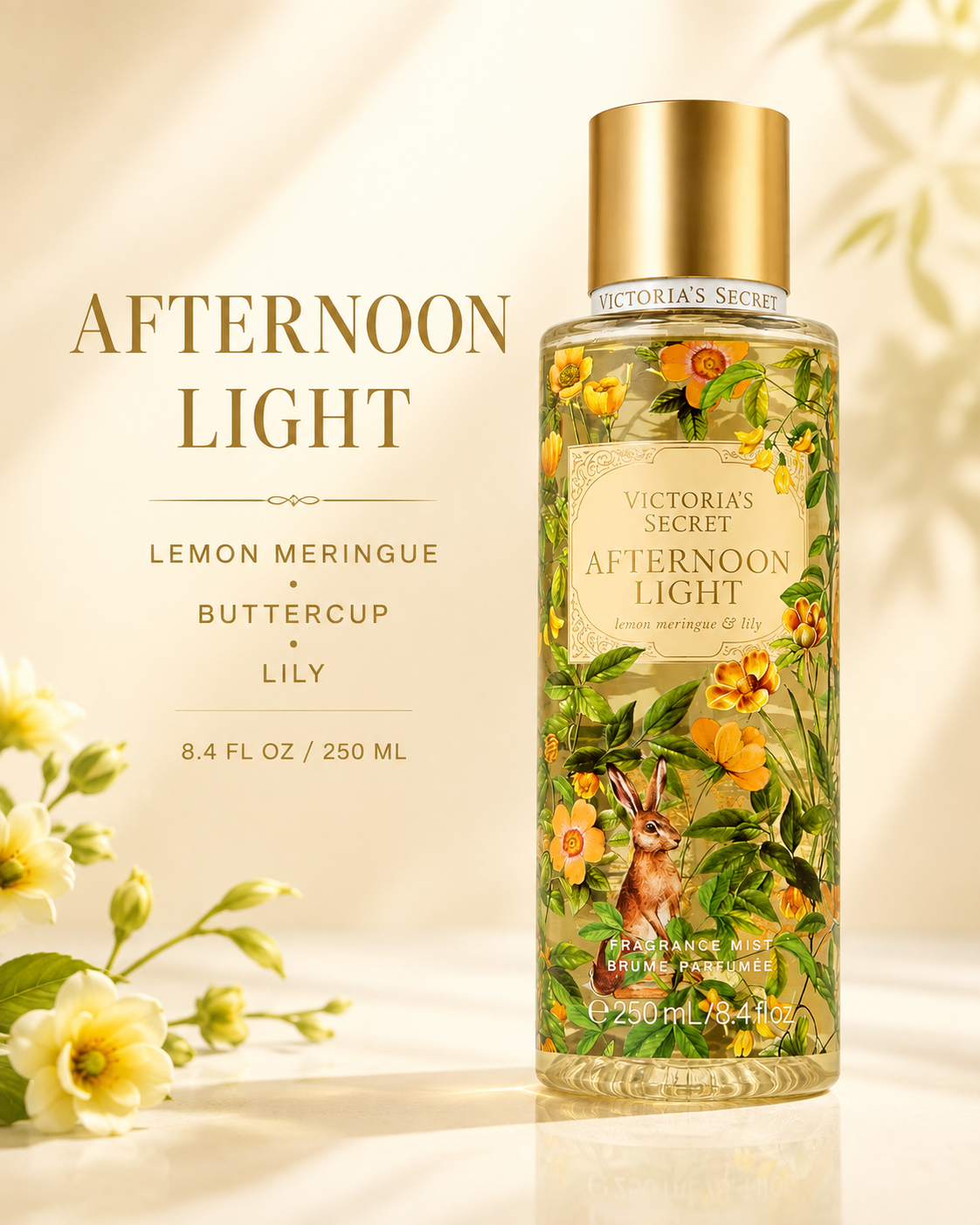 Victoria’s Secret Afternoon Light Fragrance Mist – 8.4 fl oz