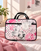 Victoria’s Secret PINK Travel Toiletry Bag, Pink Tulip Iconic Makeup