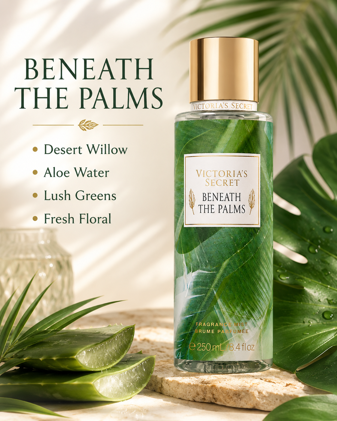 Victoria’s Secret Beneath The Palms Fragrance Mist, 8.4 oz