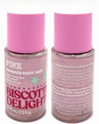 Victoria’s Secret PINK Biscotti Delight Shimmer Body Mist, Limited Edition, 2.5 fl oz