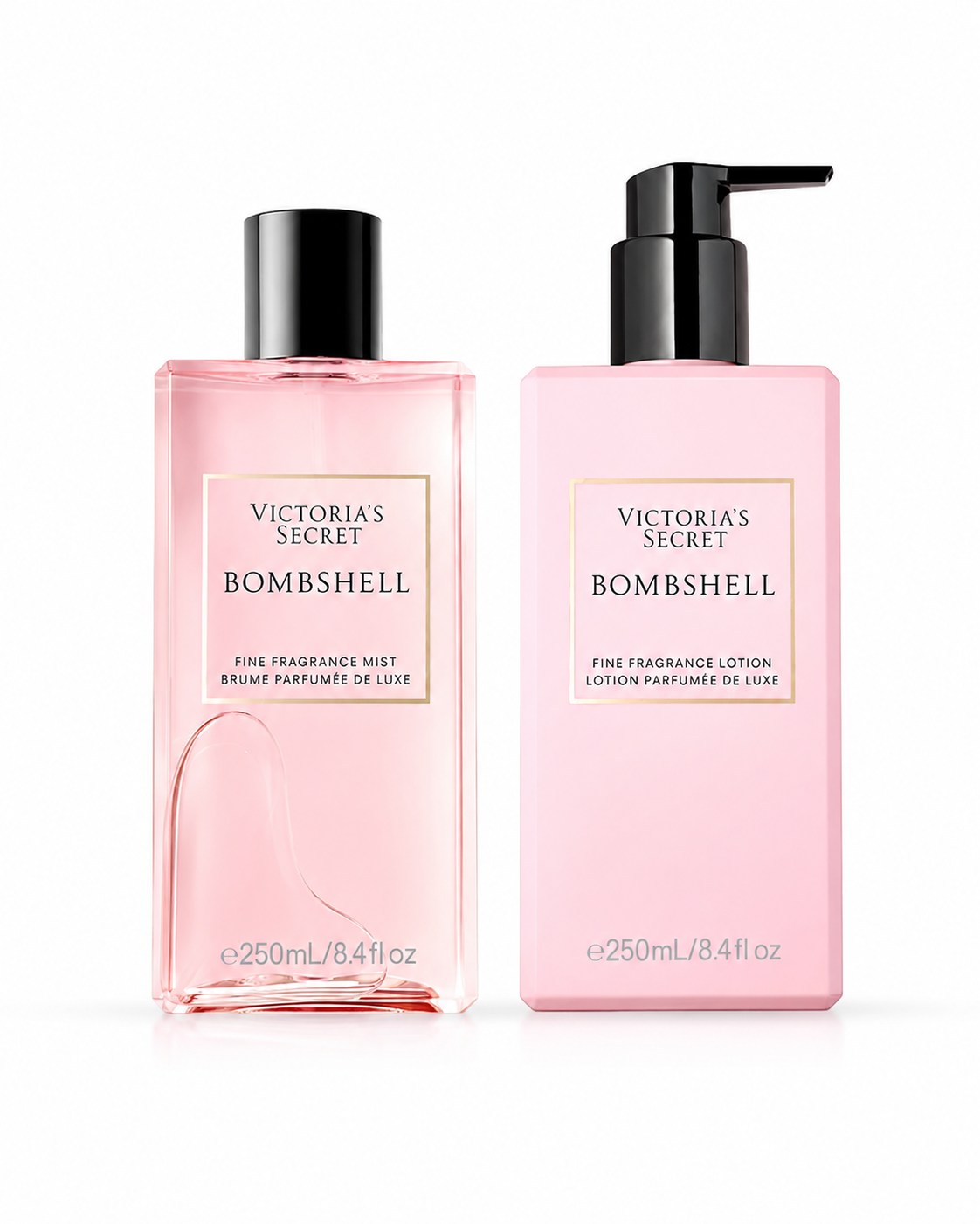 Victoria’s Secret Bombshell Fine Fragrance Mist & Lotion Set, 8.4 oz Each