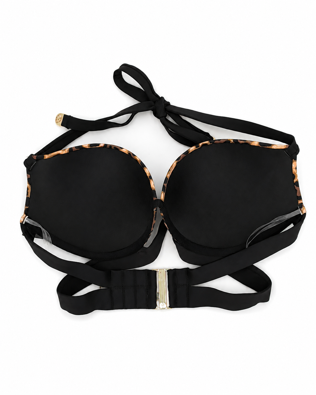 Victoria’s Secret Swim Archives Banded Push-Up Bikini Top, True Cat, 32B