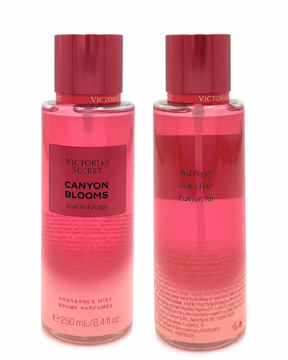 Victoria’s Secret Canyon Blooms Fragrance Mist with Red Poppy 8.4 fl oz