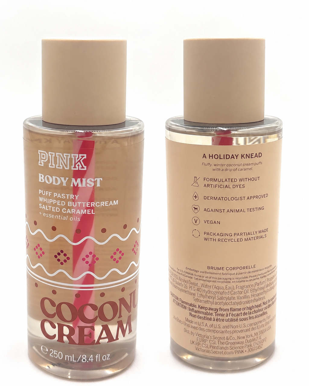 Victoria's Secret PINK Coconut Cream Body Mist 8.4 fl oz Limited Edition