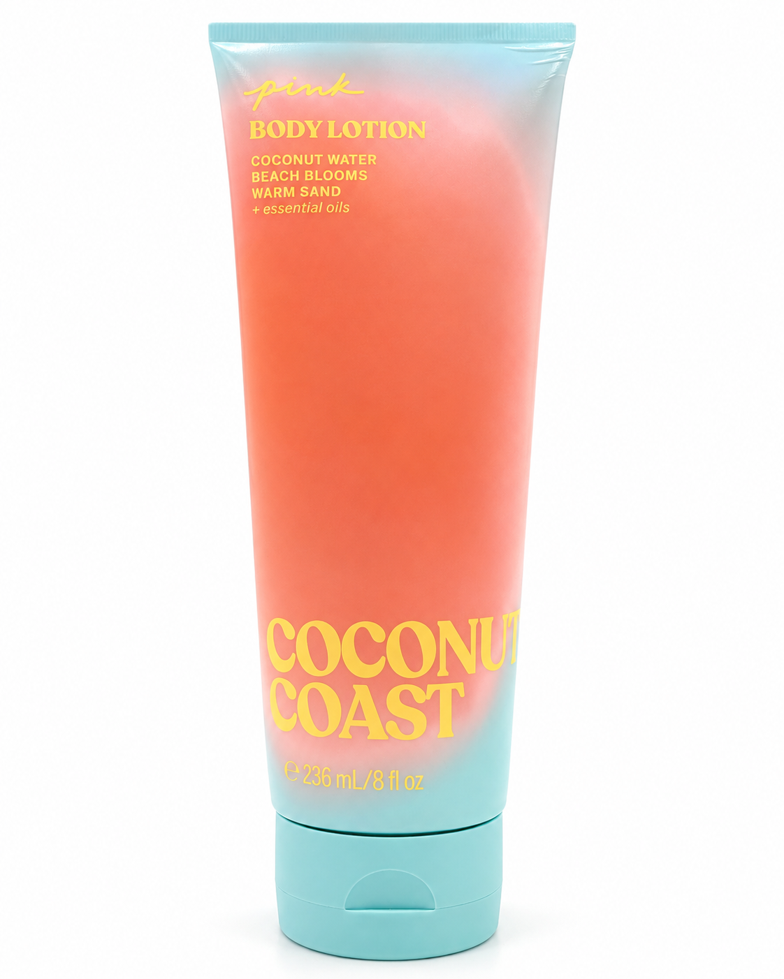 Victoria’s Secret PINK Coconut Coast Body Lotion with Essential Oils, 8 fl oz