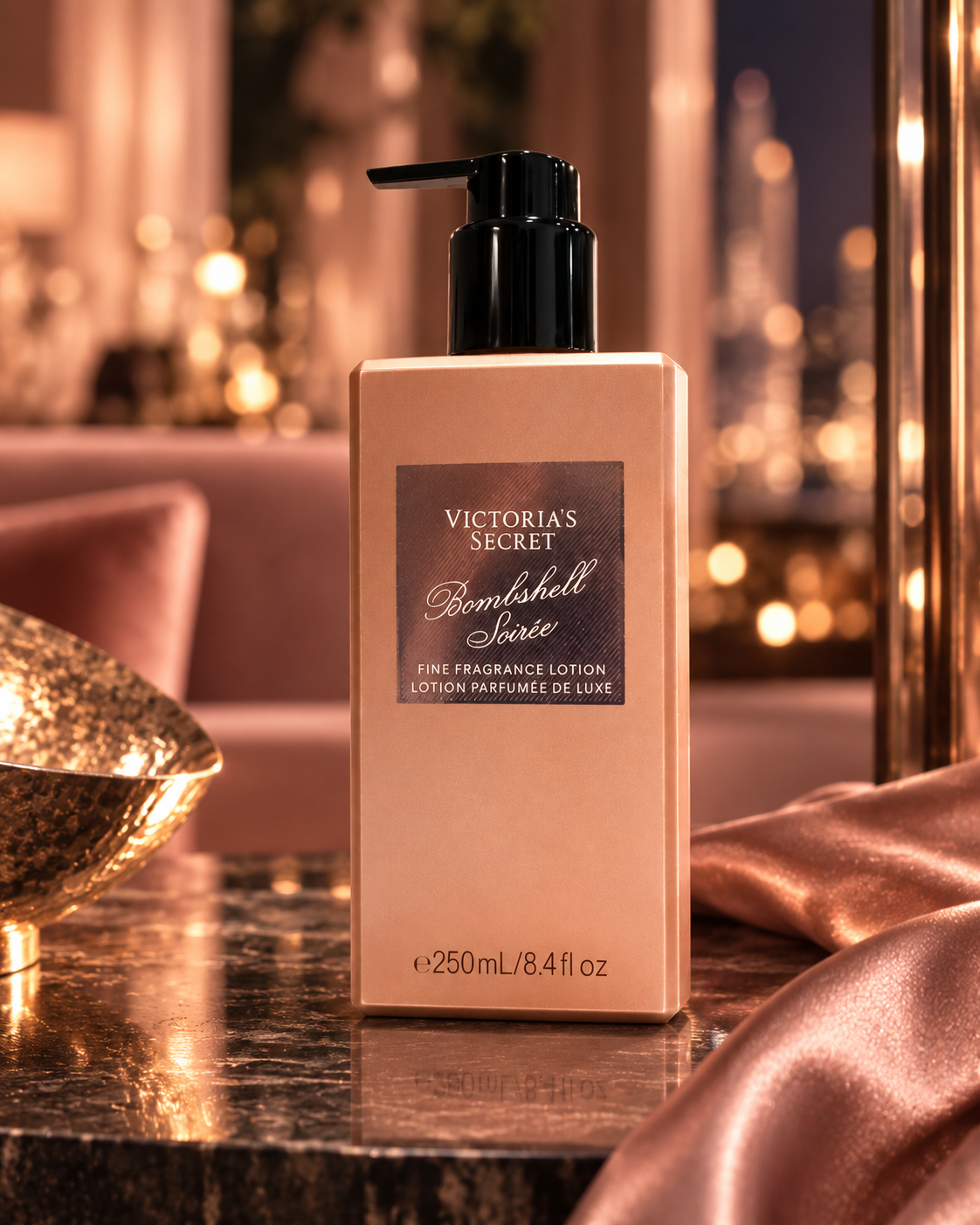 Victoria’s Secret Bombshell Soirée Fine Fragrance Lotion, 8.4 fl oz