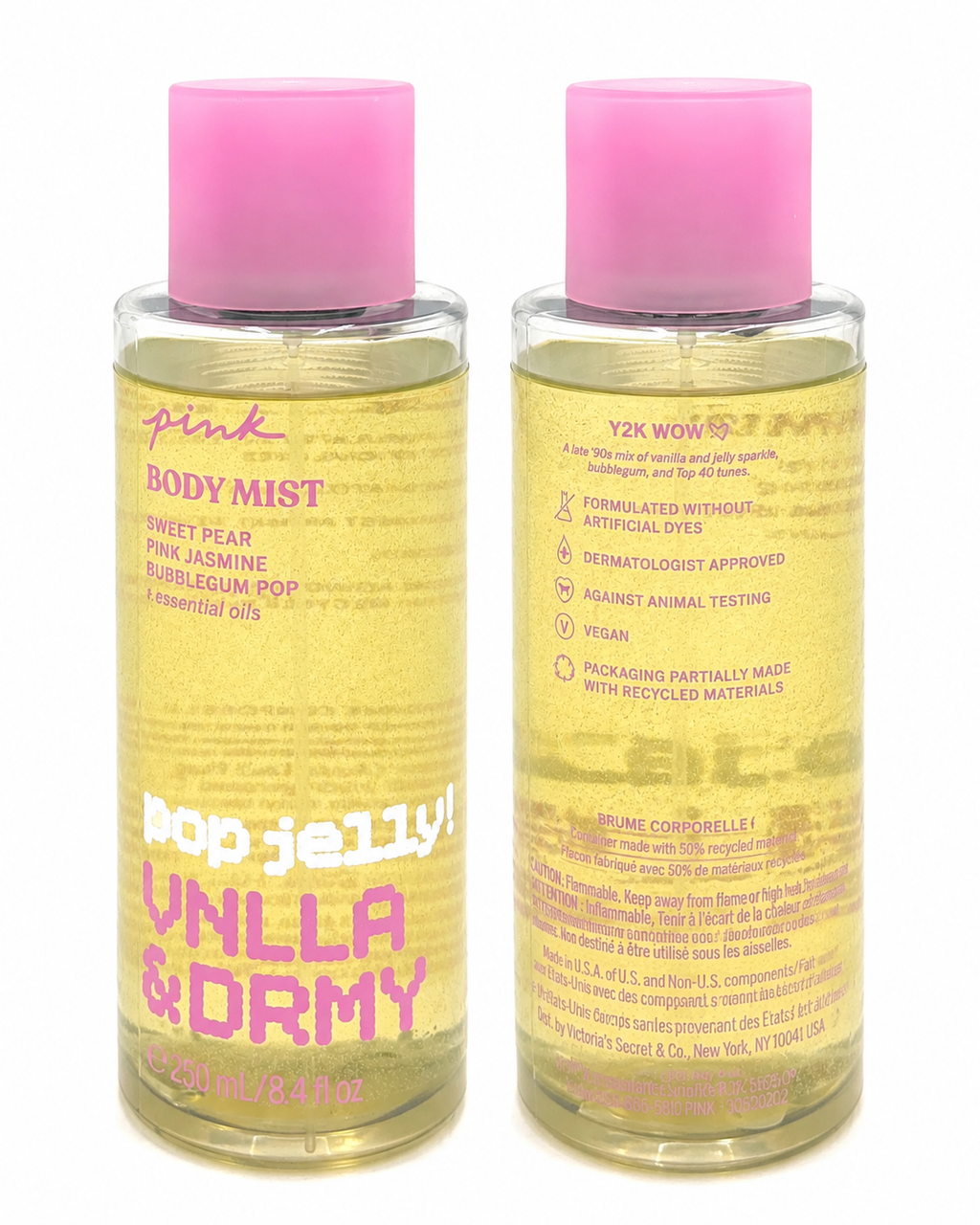 PINK Pop Jelly Vanilla & Dreamy Body Mist 8.4 fl oz