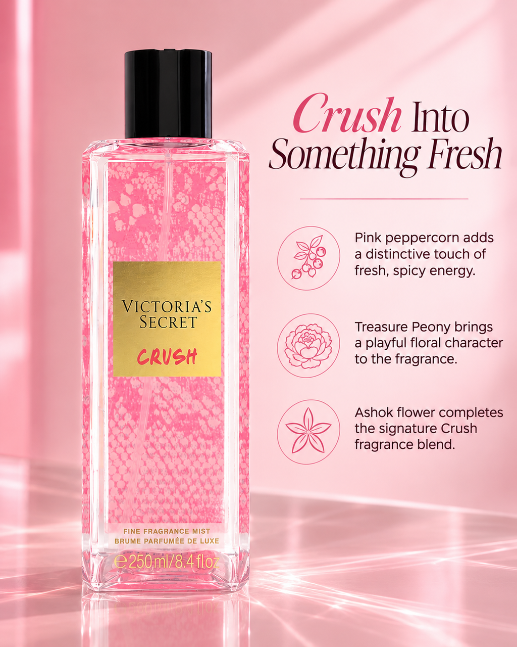 Victoria’s Secret Crush Fine Fragrance Mist 8.4 fl oz