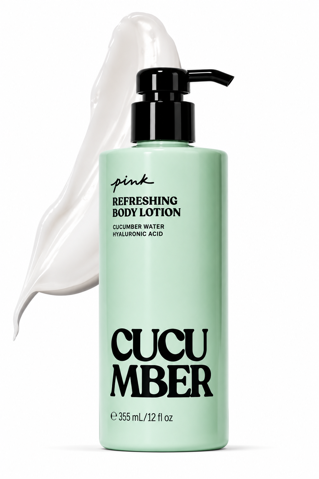 Victoria’s Secret PINK Cucumber Water Refreshing Body Lotion with Hyaluronic Acid – 12 fl oz