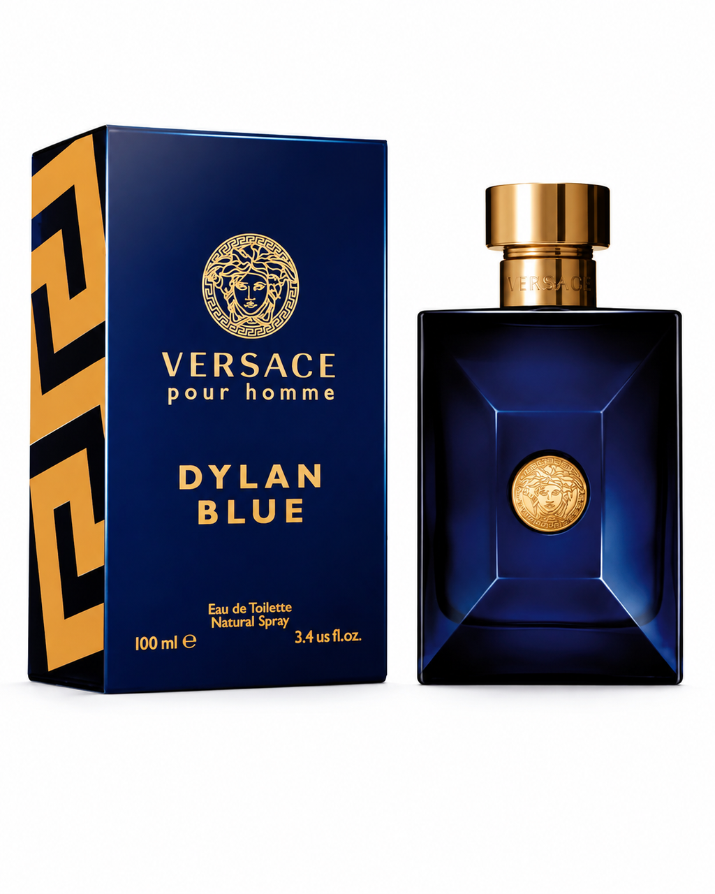 Versace Dylan Blue Pour Homme Eau de Toilette Spray 3.4 oz