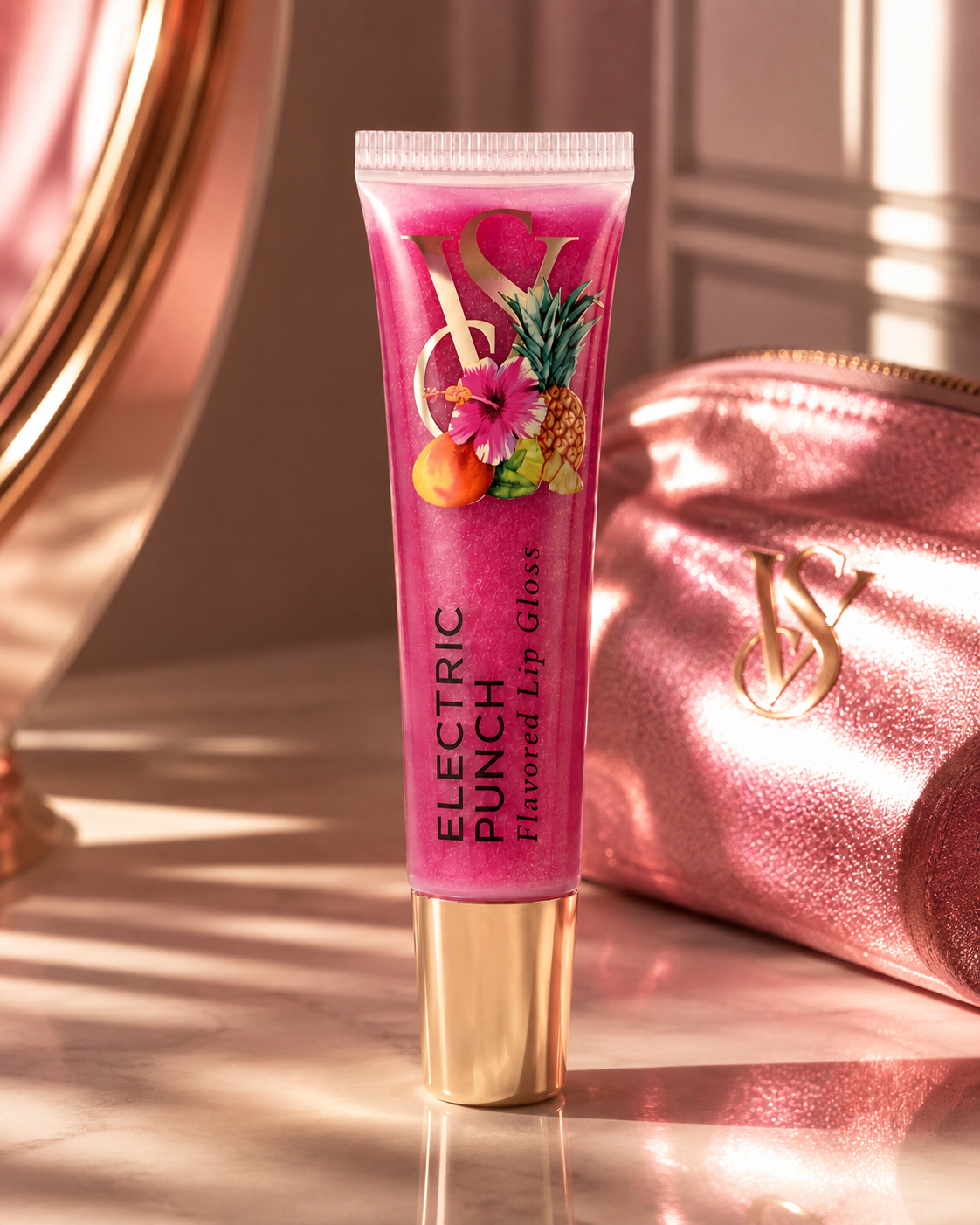 Victoria’s Secret Flavored Lip Gloss – Electric Punch, 0.46 oz