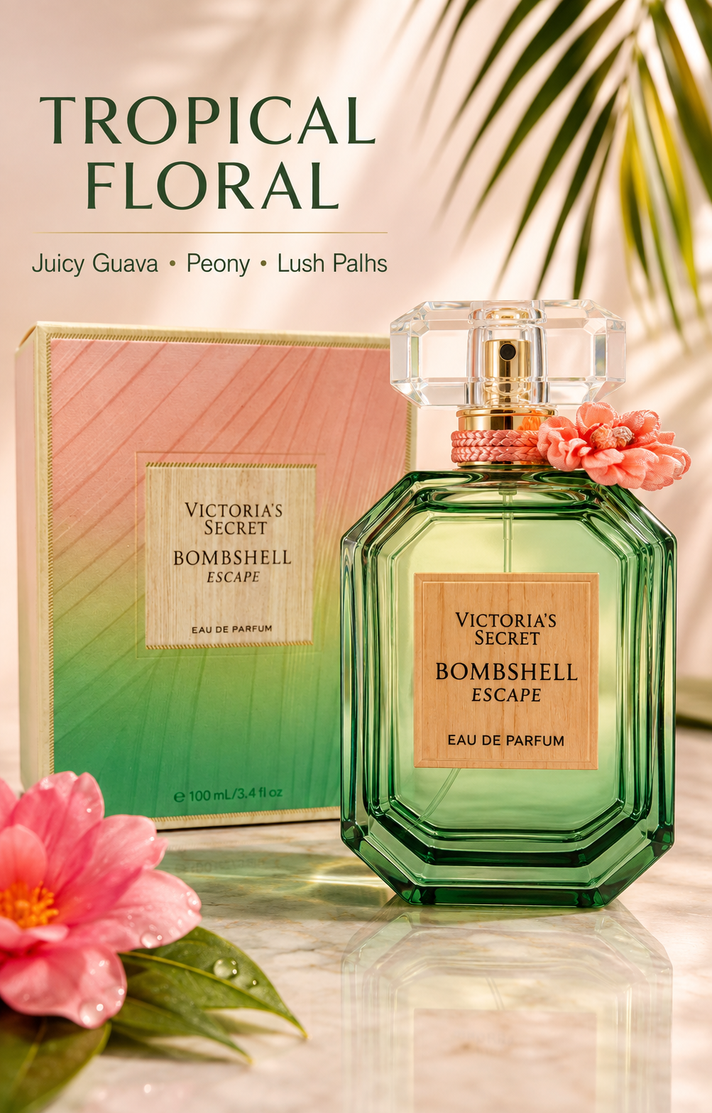 Victoria’s Secret Bombshell Escape Eau de Parfum 3.4 oz / 100 ml