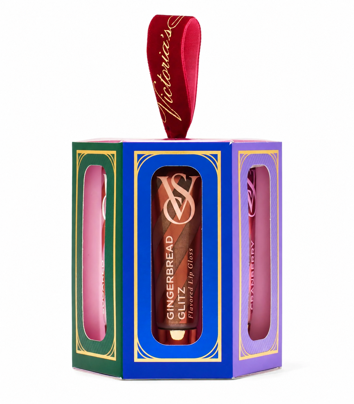 Victoria’s Secret Flavor Favorites Lip Gloss Gift Set, 5-Piece Holiday Collection
