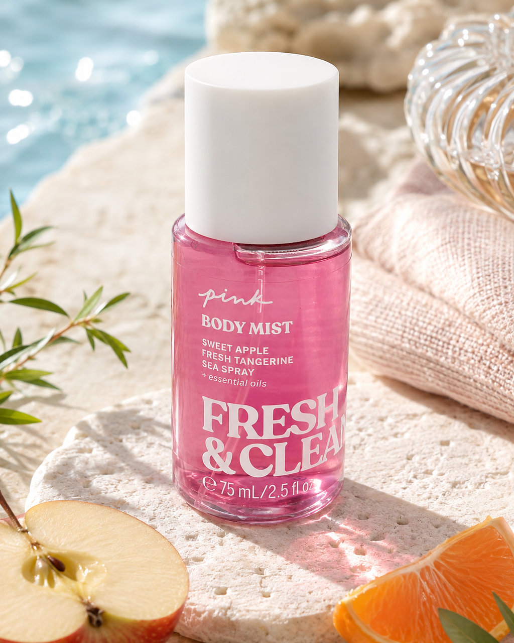 Victoria’s Secret PINK Fresh & Clean Body Mist, 2.5 fl oz