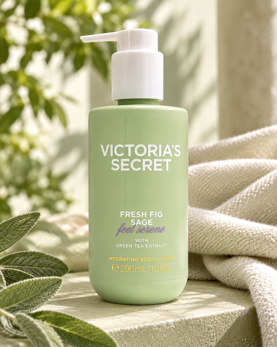 Victoria's Secret Fresh Fig Sage Hydrating Body Lotion 10 oz