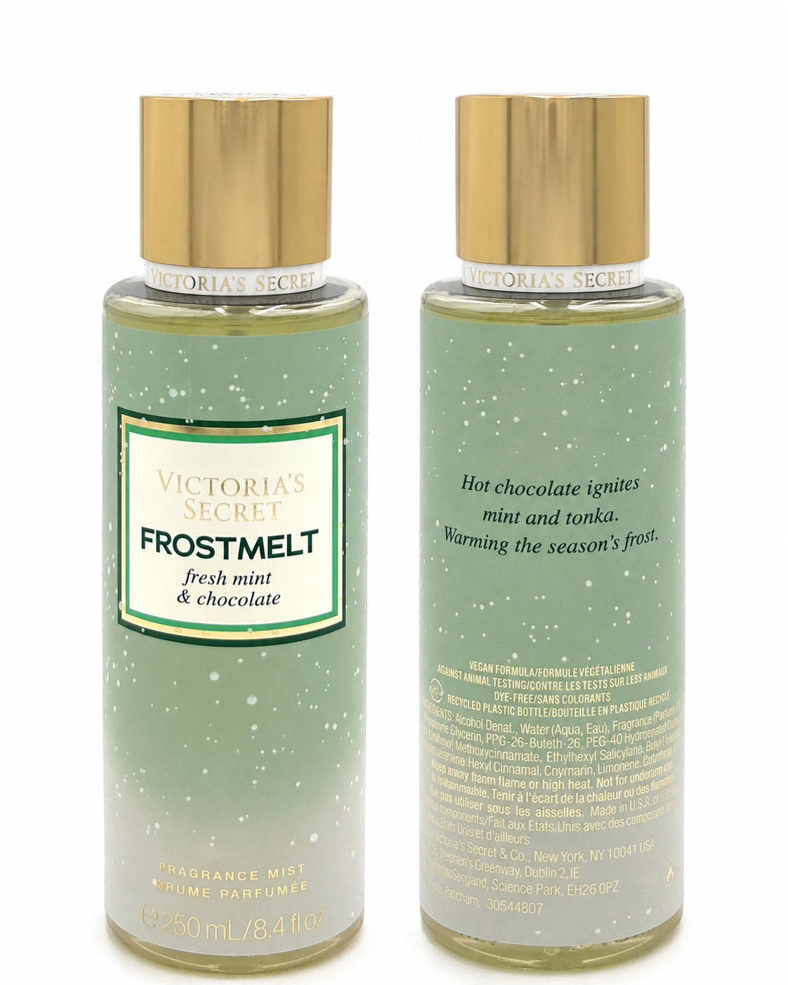 Victoria's Secret Frostmelt Fresh Mint & Chocolate Fragrance Mist, 8.4 fl oz