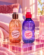 Victoria’s Secret PINK Brown Sugar & Sugar Plum Hair & Body Mist Set, 8 fl oz