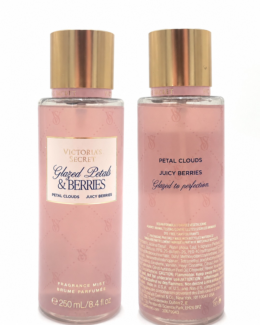 Victoria’s Secret Glazed Petals & Berries Fragrance Mist 8.4 fl oz Limited Edition