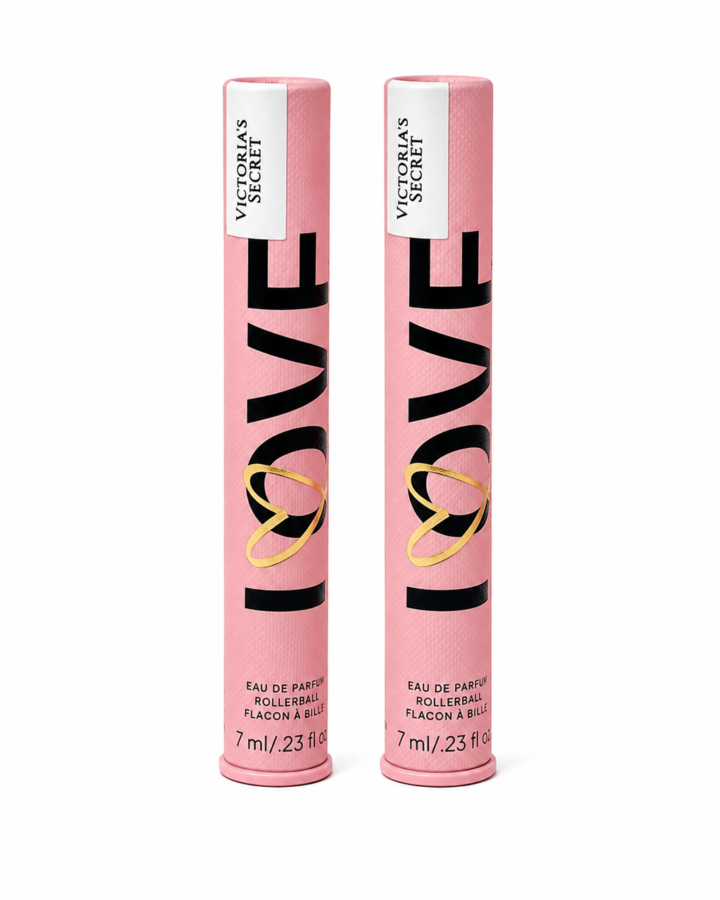 Victoria’s Secret Love Eau de Parfum Rollerball Fragrance 2-Pack, 0.23 fl oz Each