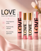 Victoria’s Secret Love Eau de Parfum Rollerball Fragrance 2-Pack, 0.23 fl oz Each