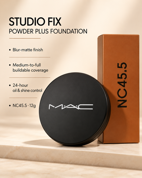 M·A·C Studio Fix Powder Plus Foundation, NC45.5, 12g