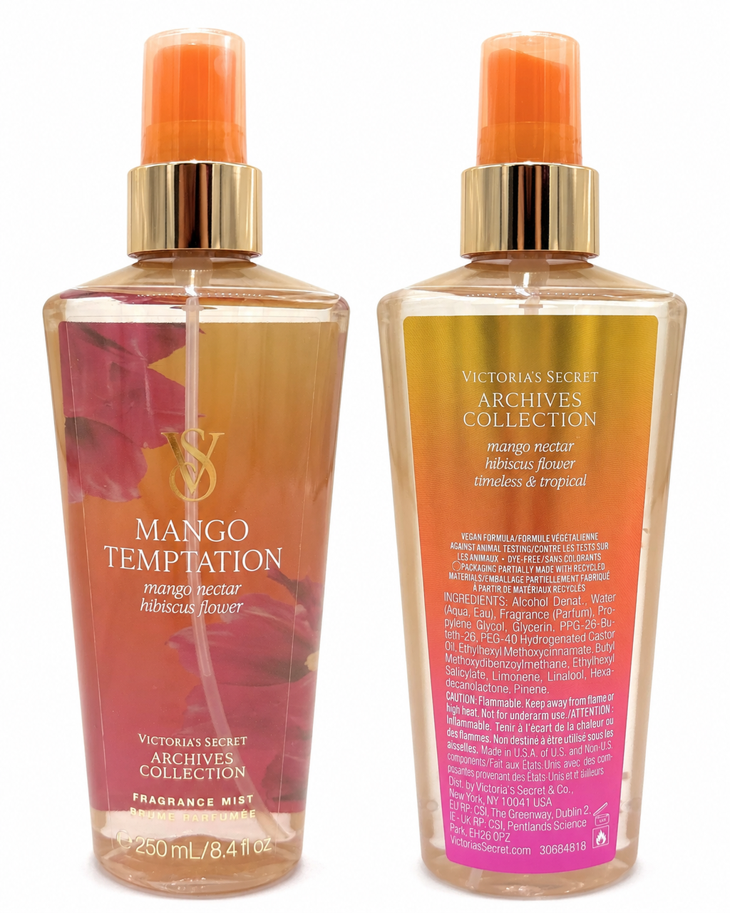 Victoria’s Secret Mango Temptation Fragrance Mist, Archives Collection, 8.4 fl oz