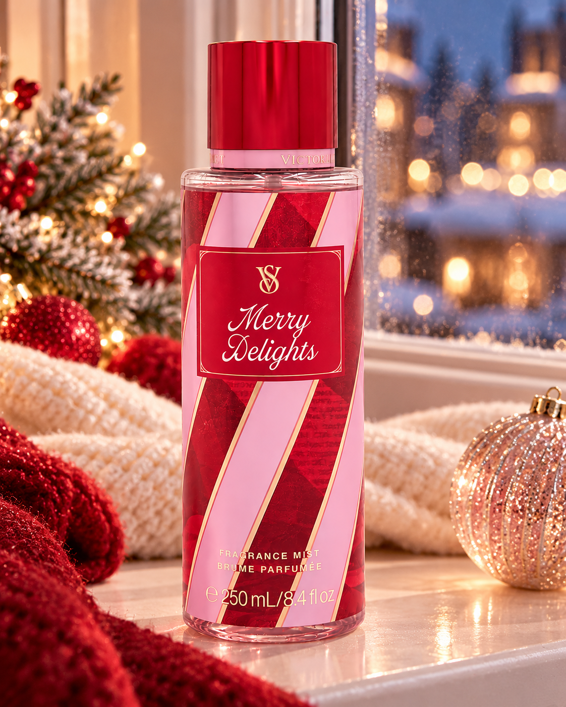Victoria's Secret Merry Delights Fragrance Mist 8.4 fl oz