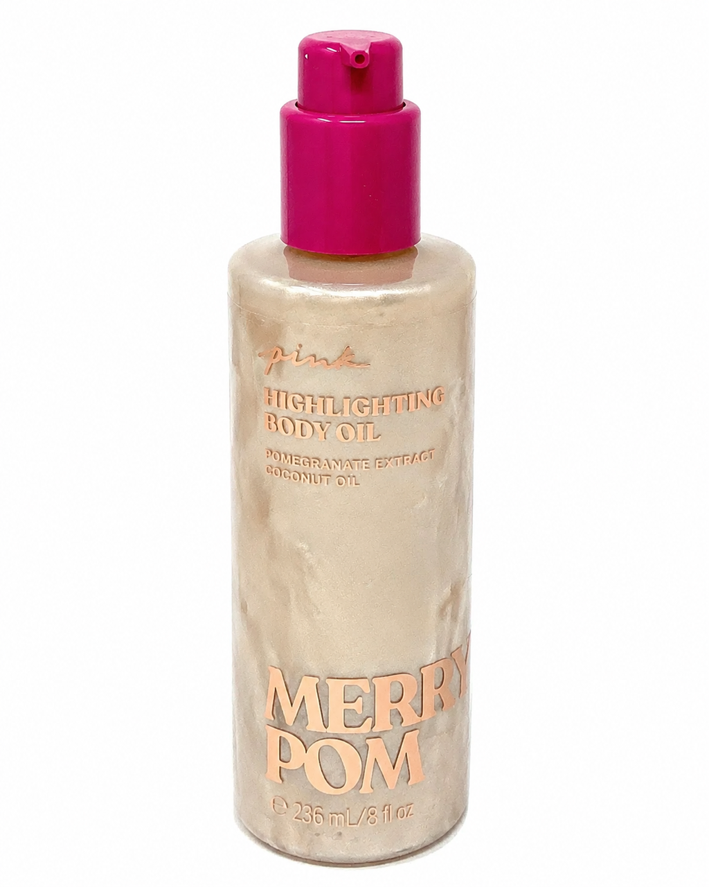 Victoria’s Secret PINK Merry Pom Highlighting Body Oil 8 fl oz